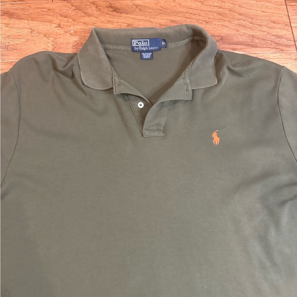 Polo by Ralph Lauren Classic Green Polo Shirt - Picture 3 of 7